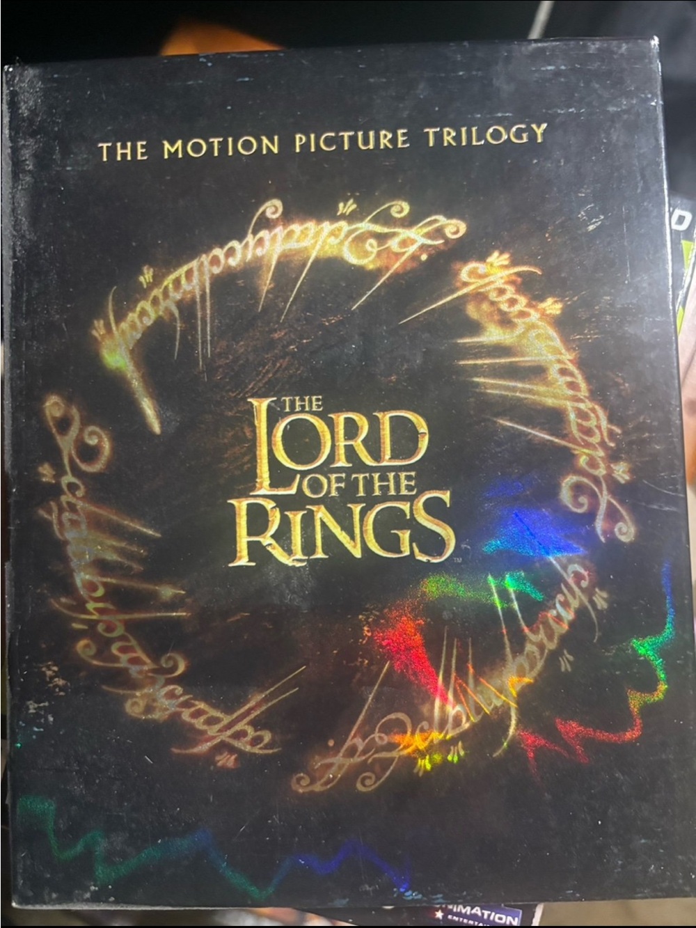 The Lord of the Rings Trilogy - Black and Gold